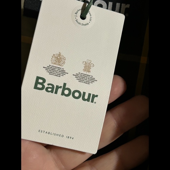 Barbour Mickley Quilted Jacket Black/Ancient Brown Corduroy Size 1X - NWT - Picture 9 of 11